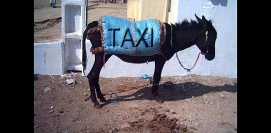 Необычное такси в афганистане.